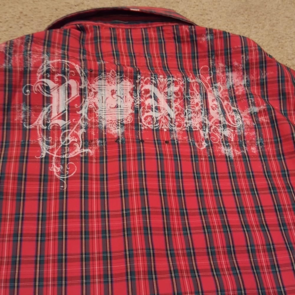 Authentic Hugo Boss collared shirt, size 4.